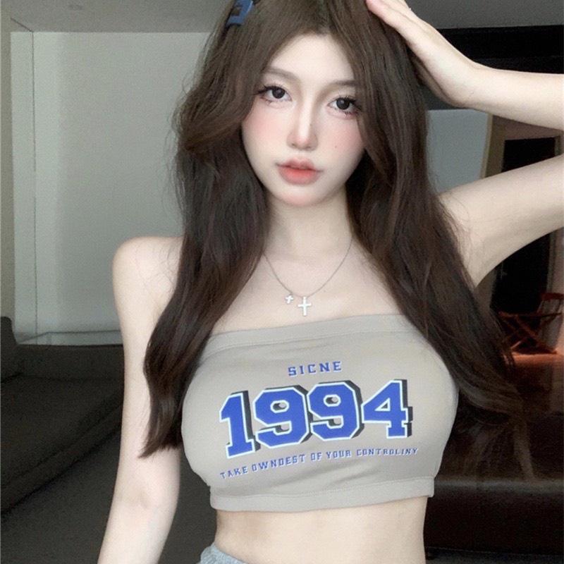 Áo ống có sẵn mút kiểu croptop áo bra quây xinh đa năng nhiều màu gym đi chơi đi biển đều đẹp 1994