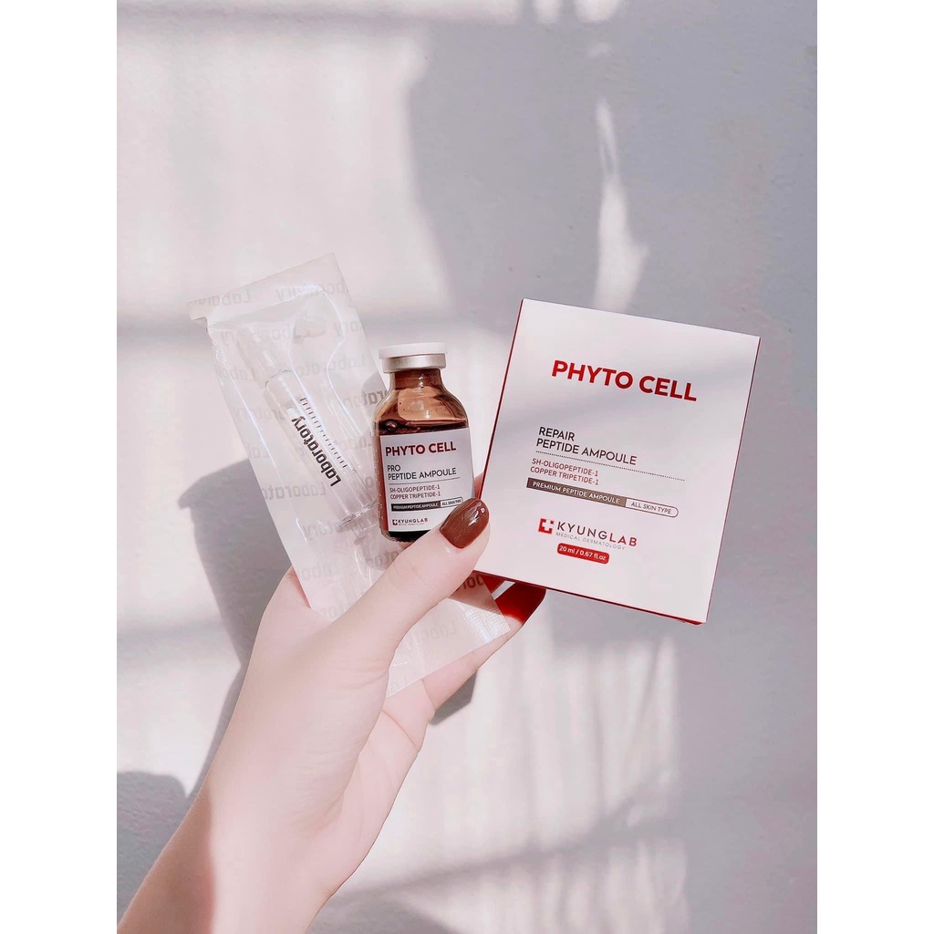 Serum TBG tái tạo da KYUNGLAB PHYTO CELL PRO PEPTIDE AMPOULE 20ML
