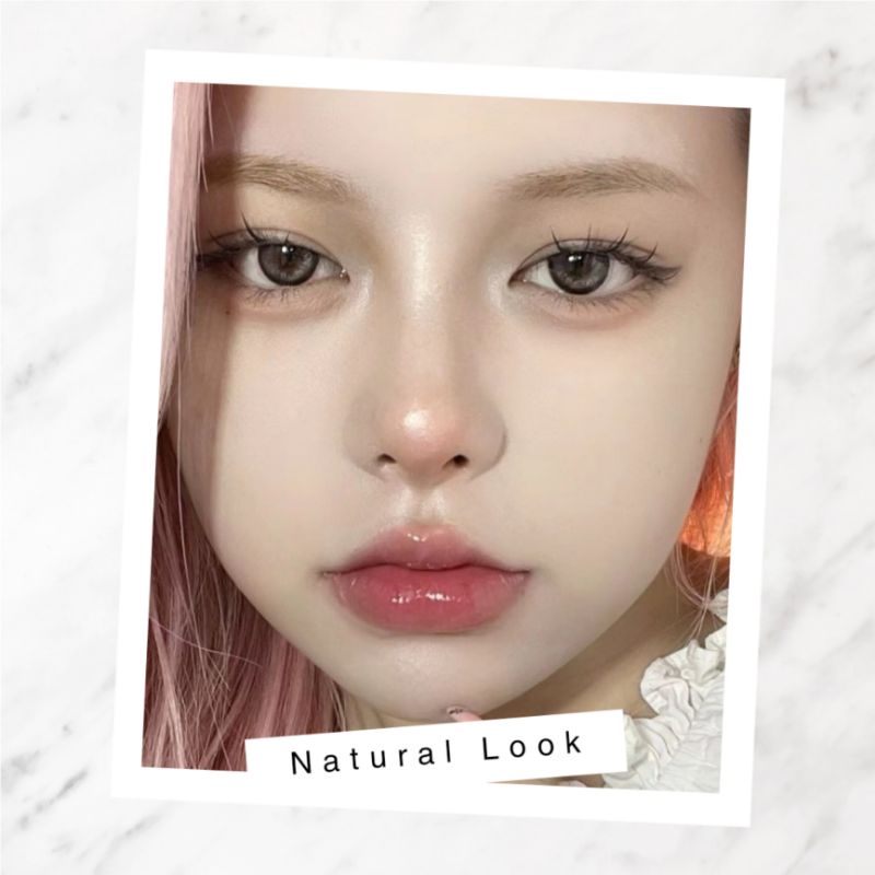 🌸 Kính áp tròng 1 ngày  BJD black - Lens 1 ngày đen mix giãn nhẹ/Emma Super Mini Contact Lens 🌸
