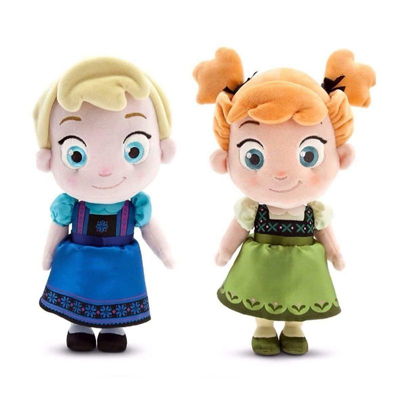 Frozen 12 "Đồ chơi trẻ mới biết đi Elsa & Anna Đồ chơi búp bê nhồi bông công chúa mềm mại