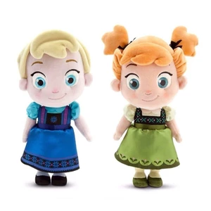 Frozen 12 "Đồ chơi trẻ mới biết đi Elsa & Anna Đồ chơi búp bê nhồi bông công chúa mềm mại