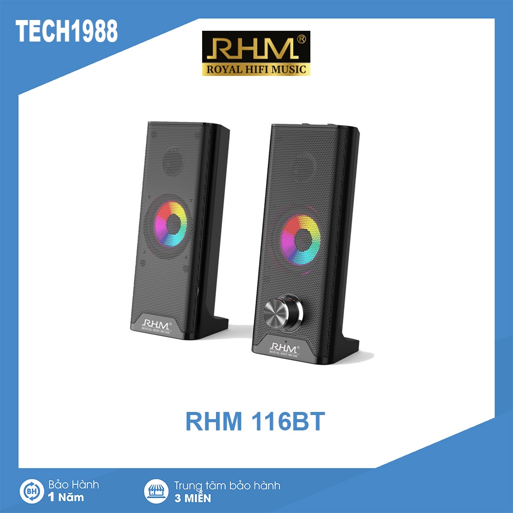 Loa 2.0 Bluetooth RHM RM116-BT - Bluetooth 5.0 Mới nhất 2022 | Shopee ...