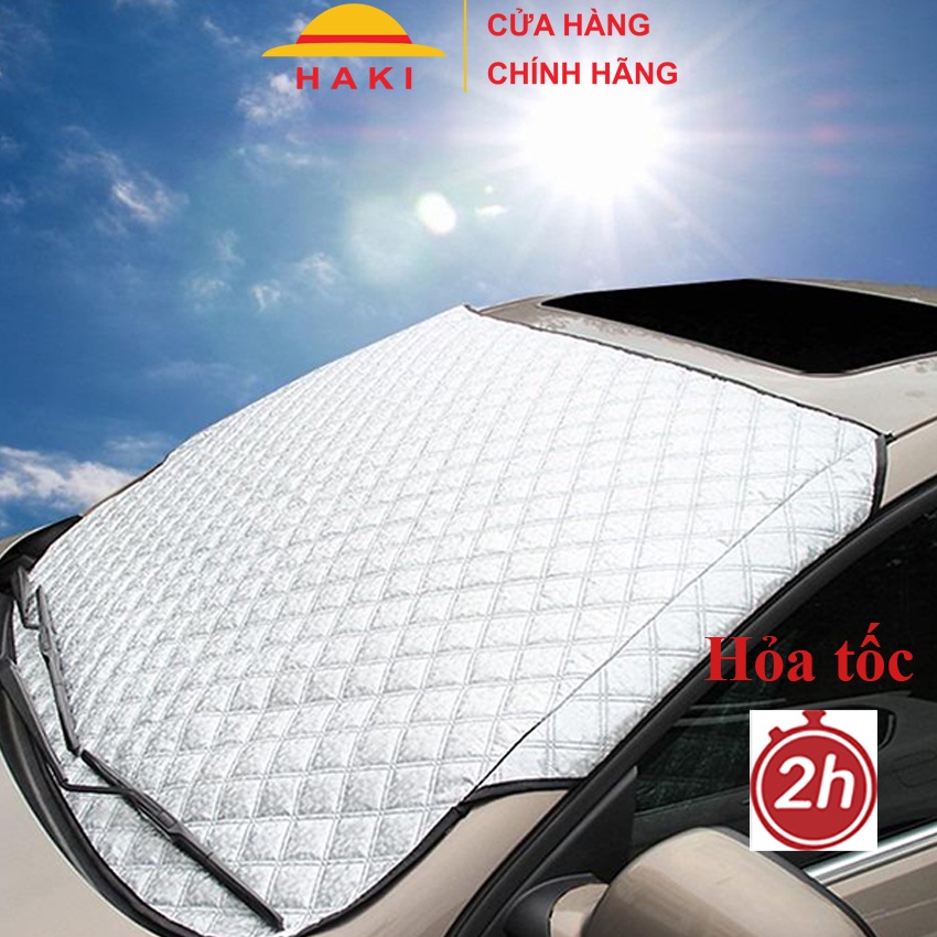 Tấm che nắng kính lái xe ô tô loại dày: chống nắng nóng vào trong xe ...