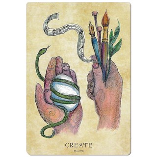 Bộ Bài Anatomy of a Witch Oracle (Mystic House Tarot Shop)