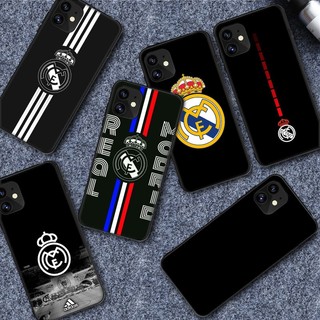 Ốp Điện Thoại In Logo Real Madrid Cho iPhone 11 XR XS 5 5S 6 6S 7 / 8 / SE 2020 Plus A3