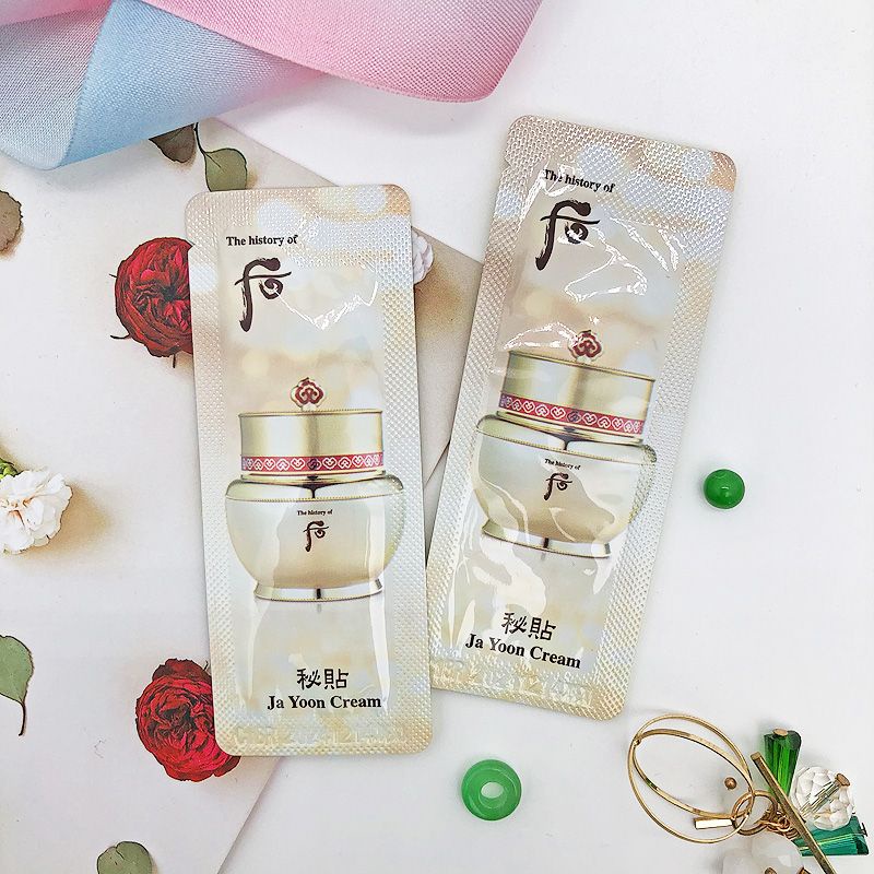 Combo 10 gói kem dưỡng chống lão hóa hồng nhuận Whoo Bicheop Ja yoon cream