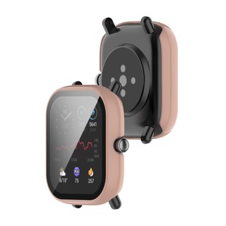 Ốp Bảo Vệ Mặt Đồng Hồ Thông Minh Huami Amazfit GTS 2 mini Bằng PC Cứng Kèm Kính Cường Lực