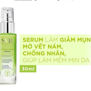 Tinh Chất Giảm Mụn, Làm Mờ Thâm SVR Sebiaclear Serum - 30ml
