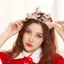 YT4 Đồ trang trí Giáng sinh tóc người lớn ăn mặc gạc kẹp tóc băng đô trẻ em dễ thương quà tặng nhỏ vương miện
