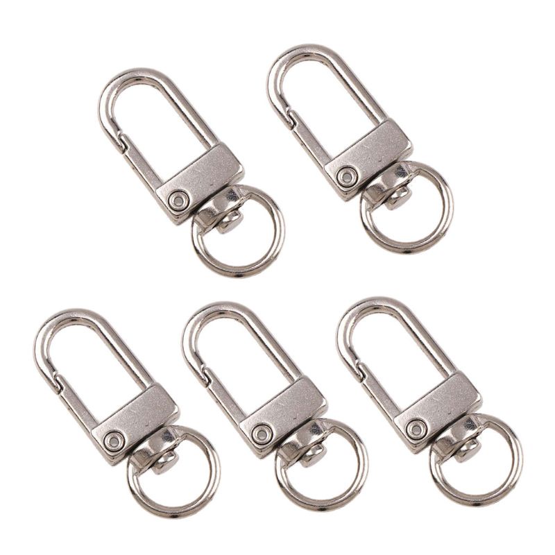 Vic 5 Chiếc DIY Vàng Bạc Móc Khóa Tôm Hùm Khóa Snap Móc Trang Sức Phát Hiện Cho Jean