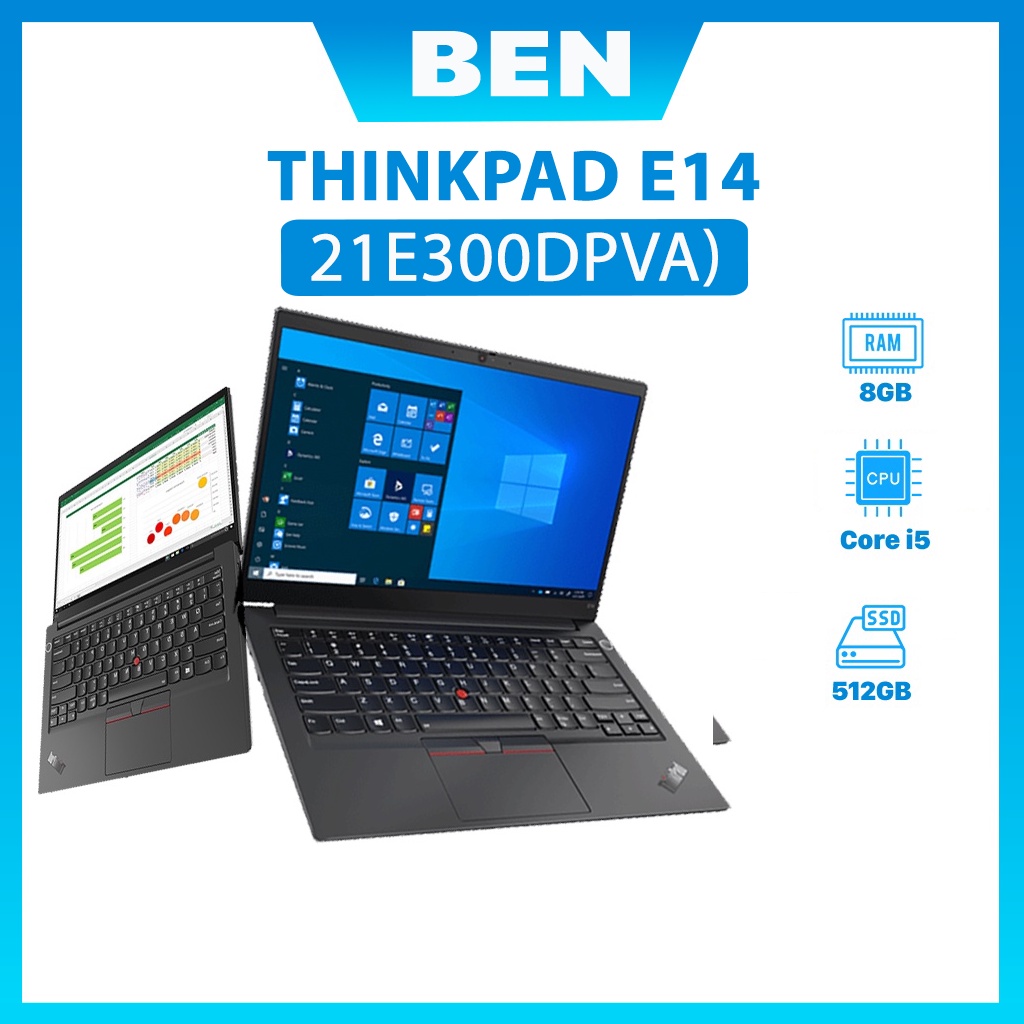 Laptop Lenovo Thinkpad E14 Gen 4 I5 1235u 8gb 512gb Ssd 140fhd Dos 21e300dqva 21e300dpva 0209