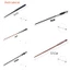 NRL 24 Loại 35-40cm Hộp đũa phép kim loại Potter Ditu Dumbledore Hermione
