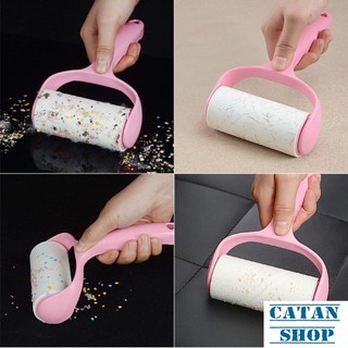 Cuộn Lõi Lăn Bụi, Cán Lăn Quần Áo, Lông Thú, Ga Giường - Lõi Dự Phòng Thay Thế 60 Tờ Sử Dụng Cho Cây Lăn Bụi 10cm