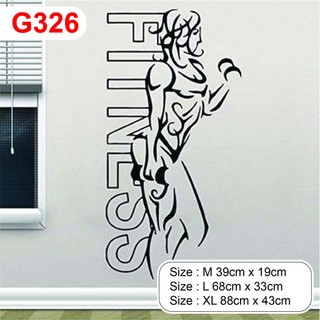 Decal dán trang trí phòng GYM tăng động lực, thu hút khách hàng, tăng doanh thu, tăng sức tập cho khách P13
