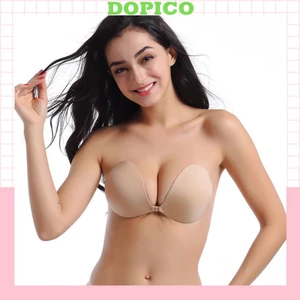 Miếng dán ngực cài trước nâng ngực tạo khe, Áo dán ngực siêu dính tái sử dụng nhiều lần DOPICO D0127