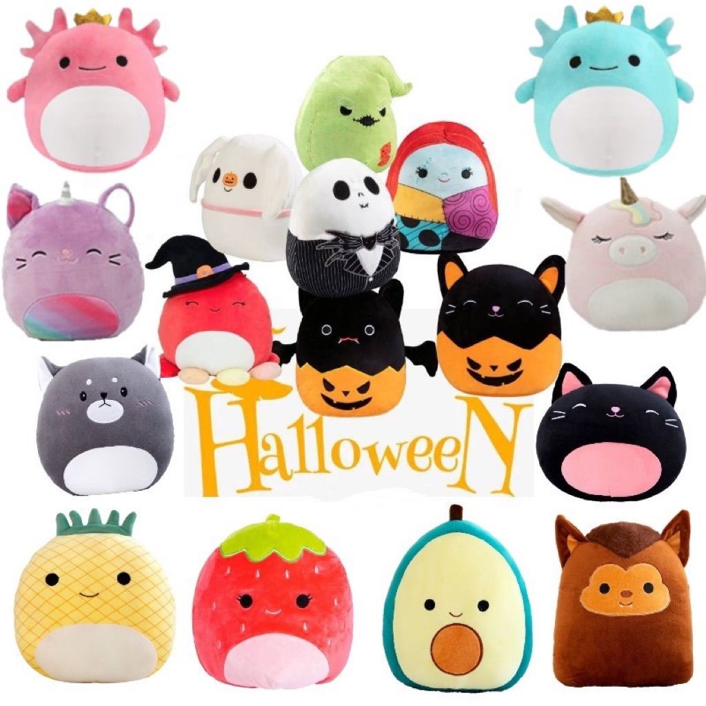 2030cm Halloween Squishmallows Animal Doll Stuffed Toys The Nightmare