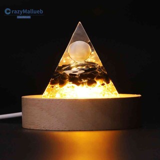[GỬI nhanh] Đồ trang trí Kim Tự Tháp Orgonite Bằng Pha Lê Tự Nhiên Chữa Bệnh Năng Lượng Orgone [CrazyMallueb.vn]