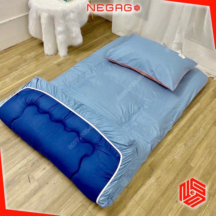 Bộ ga nệm, Áo bọc nệm Topper Cotton Tici Hàn Mát 1mx2m 1m2x2m 1m4x2m ...