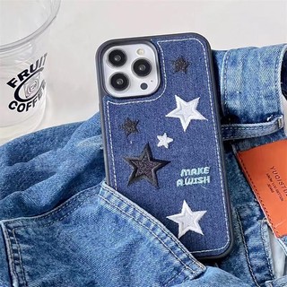 Ốp Điện Thoại Da Màu Xanh Dương Cho iPhone 11 11promax 12 12promax 13 13promax 14 14promax 14plus x xr xsmax
