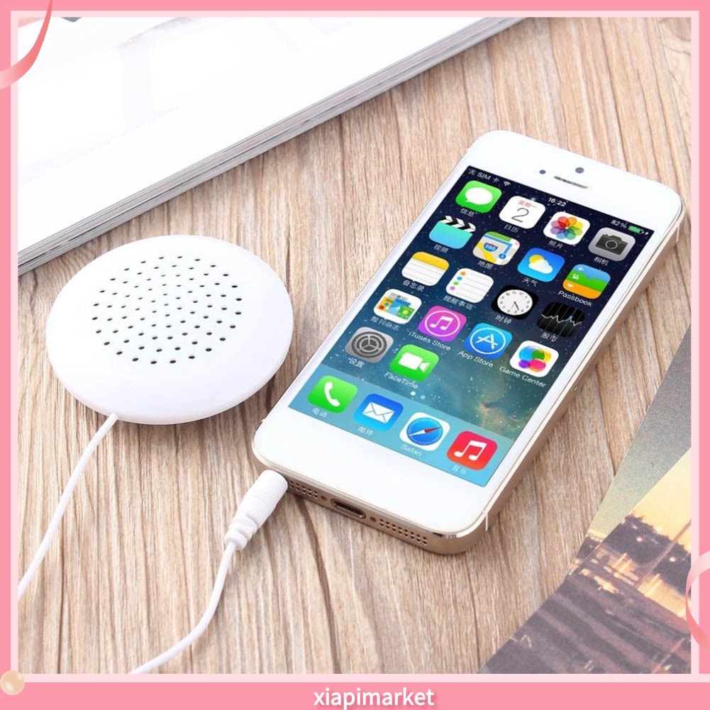 Loa Nghe Nhạc MP3 MP4 Giắc Cắm 3.5mm Thiết Kế Nhỏ Gọn Tiện Dụng Cho iPhone iPod