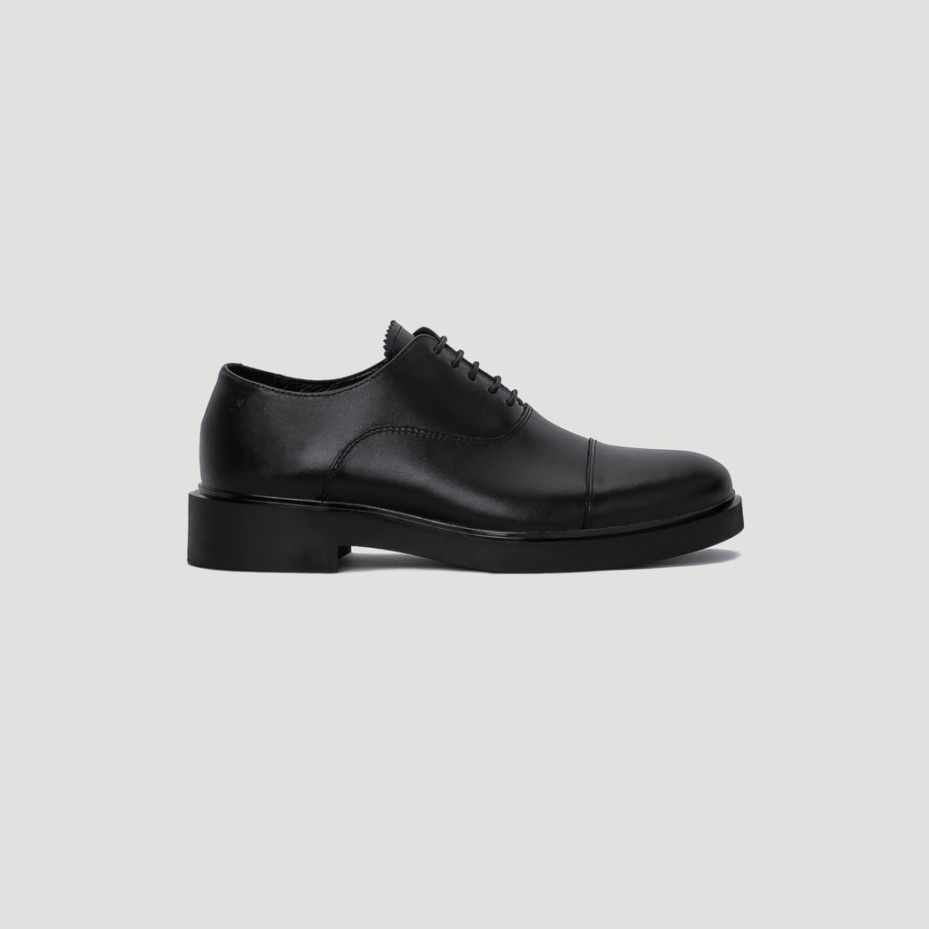 Ảnh Giày Tây Nam THE BASIC WOLF OXFORD - BLACK 1