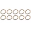 Yoo 10 Miếng 20 25 28 33 Mm Lò Xo O Nhẫn Tròn Carabiner Móc Khóa Lò Xo Móc Khóa Khóa Cho Ví Trang Sức DIY Thủ Công Ma