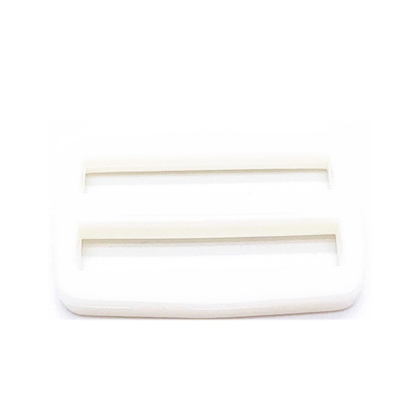10Pcs Plastic Tri-Glide Slide Buckle Adjustable Webbing Slider for Belt Backpack
