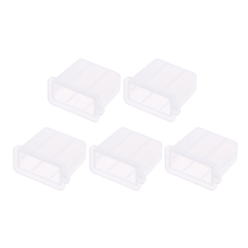 Ppy 5 Bộ USB Chống Bụi Cắm Nút Chặn Loại A Nam Nắp Bảo Vệ