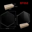 POP Trong Suốt Để Bàn Hiển Thị Giá Đỡ Bàn Acrylic Ký Giá Đỡ Đế Cho Tiệc Cưới Tiệc Menu Nơi Thẻ Khách Sạn