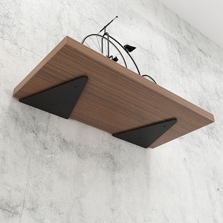 Giá Đỡ Gắn Tường Hình Tam Giác Chịu Tải Trọng Lớn Màu Vàng Kim