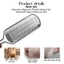Cây chà gót chân inox 304 rất bén hiệu quả cho vùng da bị chai dày