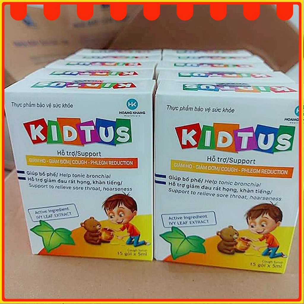 [ Chính Hãng ] KIDTUS cho bé hết ho khan, hay ho | Shopee Việt Nam