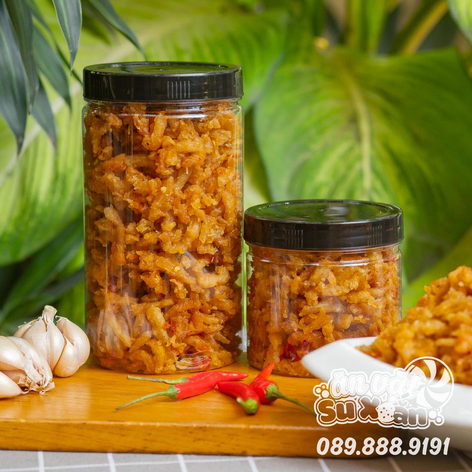 Cá cơm giòn cháy tỏi - rim tiêu tỏi ớt Ăn Vặt Su Xoắn