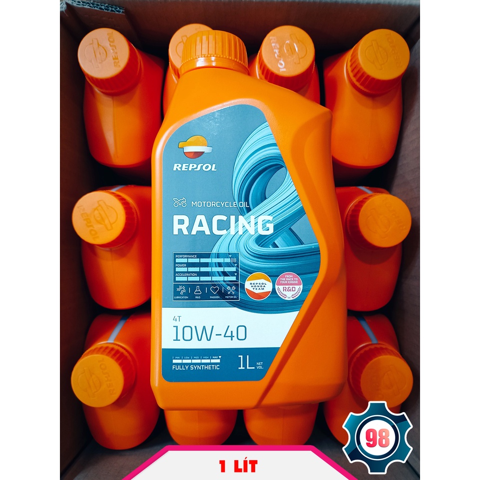[GIÁ HUỶ DIỆT] Nhớt Repsol Racing 10w40 Tổng Hợp 100% Mẫu Mới 2022 ...