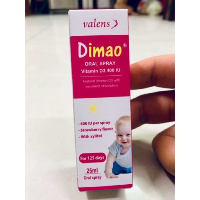Dimao Oral Spray, thực phẩm cho sức khỏe, bổ sung Vitamin D3 dạng xịt ...