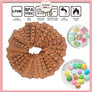 ✿✿✿Khuôn Silicon Làm Rau Câu ⚜️FREESHIP⚜️Khuôn Silicon Thạch, Socola,Pudding,Tàu Hũ, Kẹo Dẻo Nhiều Hình Cho Bé✿✿✿