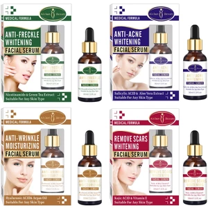 Serum Dưỡng Trắng Da, Chống Lão Hóa Và Nếp Nhăn, Xóa Sẹo Lồi Giảm Mụn Và Các Đốm Đen, Se Khít Lỗ Chân Lông 30ml