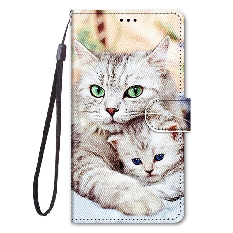 Dành Cho Samsung Galaxy A40 A41 A5 2017 A520f A510f 2016 A530f A8 A6 A7 A9 2018 A750 A70 A70s A9s Bao Da PU Flip Cover Stand Case Có Khe Cắm Thẻ