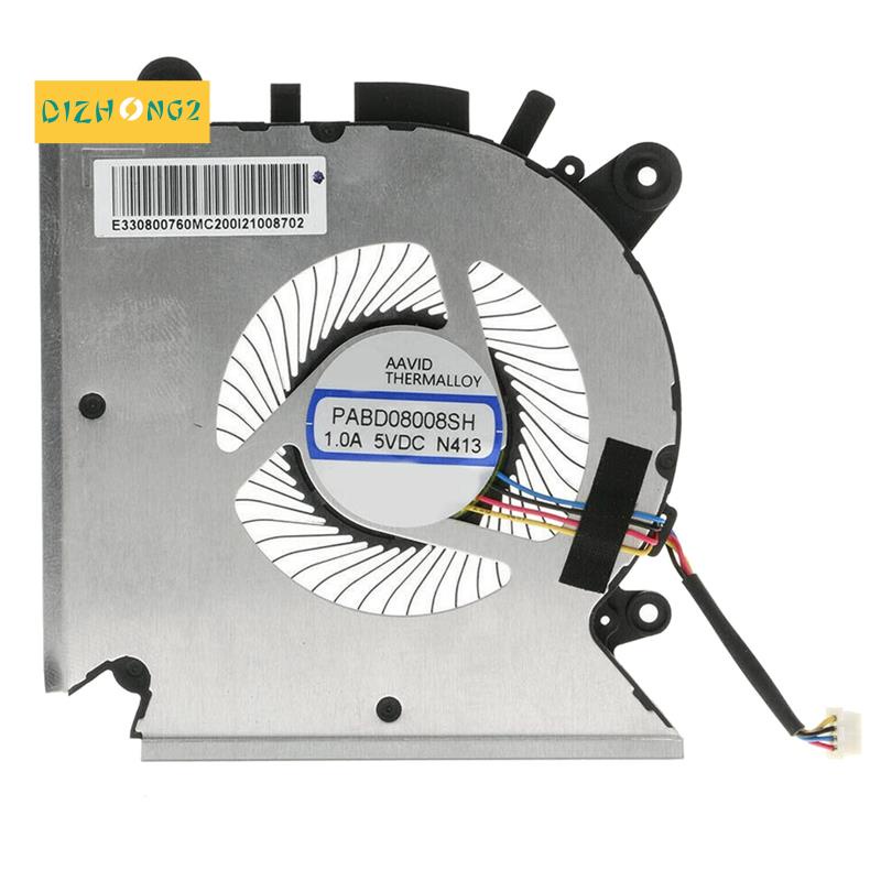PABD08008SH 1.0A 5VDC N413 CPU Ventola Di Raffreddamento Per MSI GF63 MS- 16R1 -16R2 - Foto 9