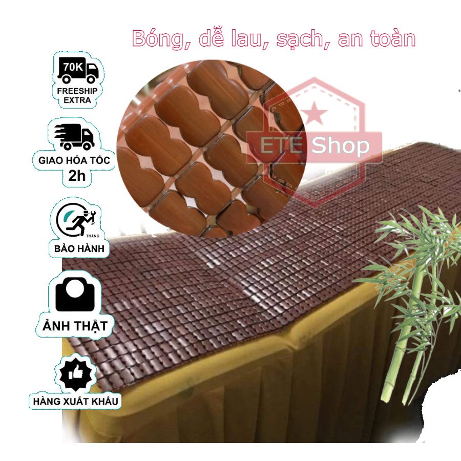 Chiếu trúc cho bé nằm mát, cho ghế sofa, ghế spa, ô tô sạch, thoáng dễ vệ sinh, bóng đẹp