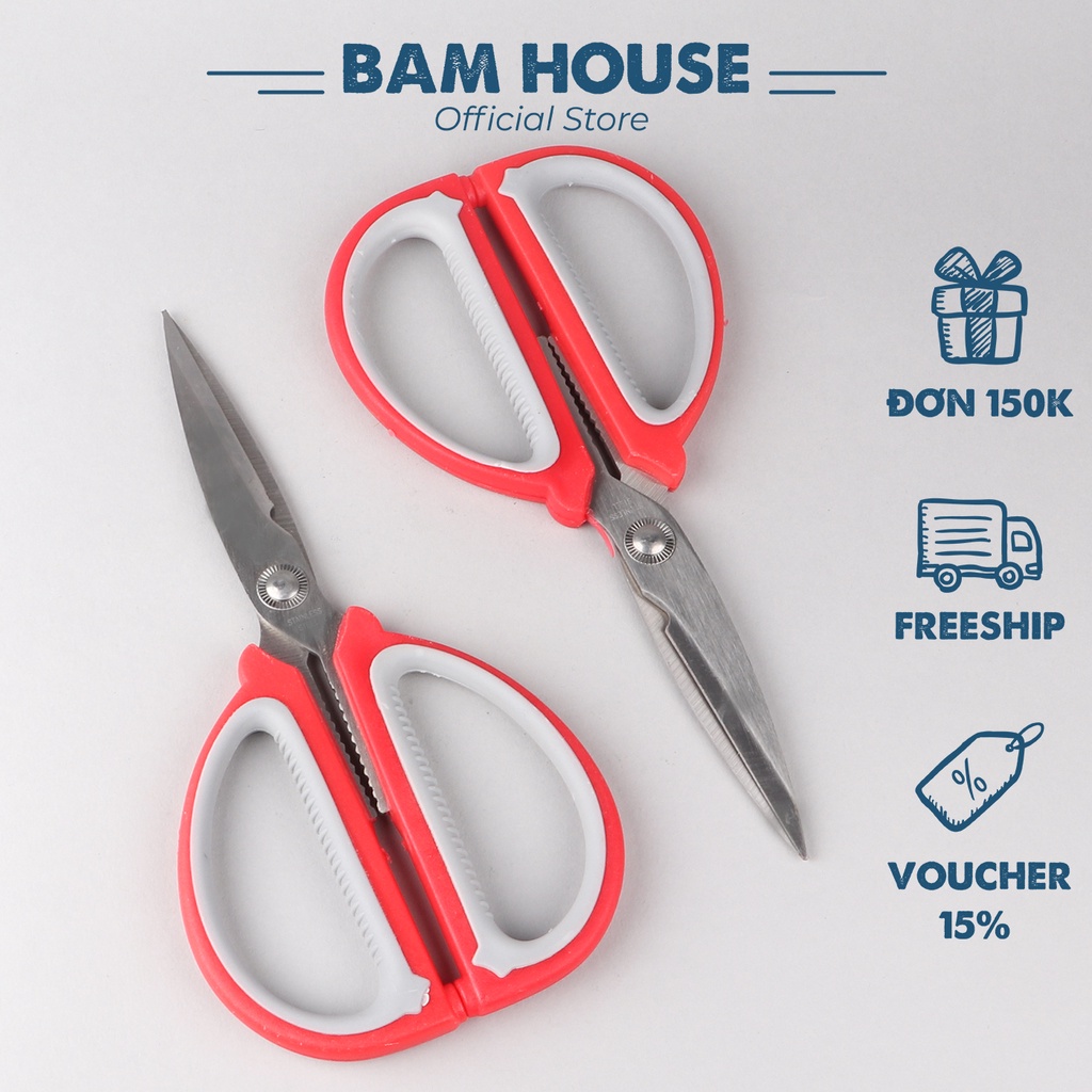 Ảnh Kéo bếp đa năng inox Bam House cán nhựa cao cấp siêu bền KX01 1