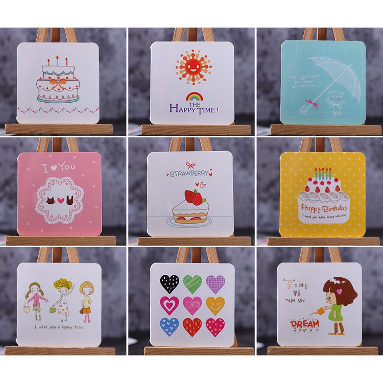 Thiệp Chúc Mừng Thay Lời Muốn Nói ( Vui Lòng Inbox Nội Dung Cho Shop Nha ) - Babi mama