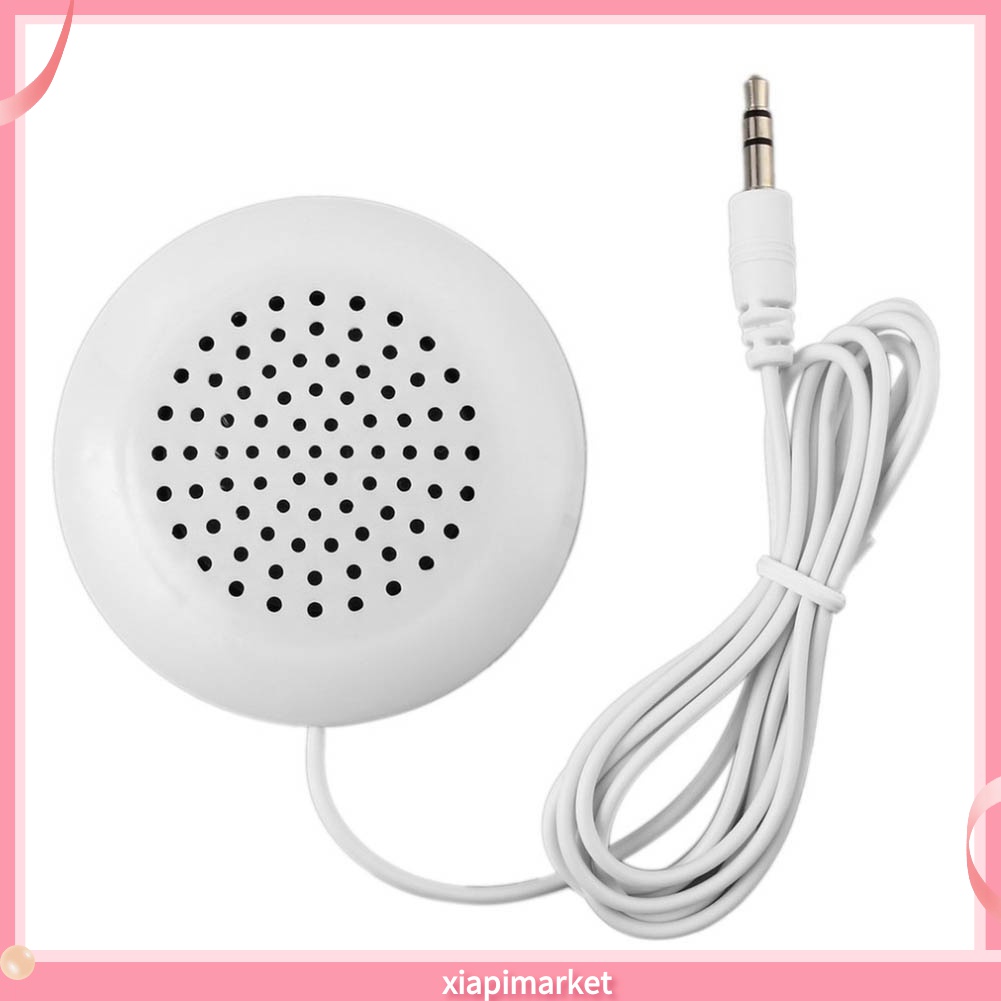Loa Nghe Nhạc MP3 MP4 Giắc Cắm 3.5mm Thiết Kế Nhỏ Gọn Tiện Dụng Cho iPhone iPod