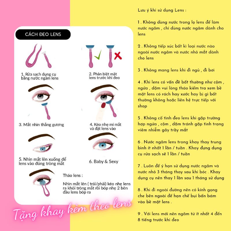🌸 Kính áp tròng 1 ngày Violet Dance  - Lens 1 ngày tím mix xám / Emma Super Mini Contact Lens 🌸