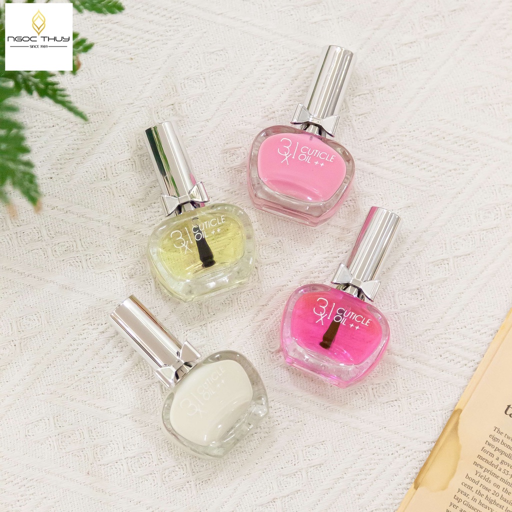 Sơn Dưỡng Móng Tay - Ahever - Có Màu Cao Cấp Ngọc Thủy Nail 15ml