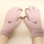 Găng tay dệt kim JVSUB Dễ thương khi lái xe đạp ngoài trời Fluffy