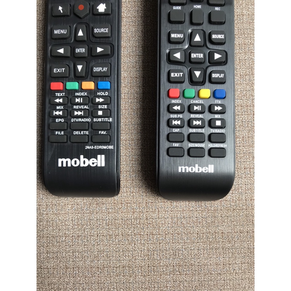 Điều khiển tivi mobell, Remote tivi mobell được chọn mẫu 40S600A,43S600A,32T600A,32T610A