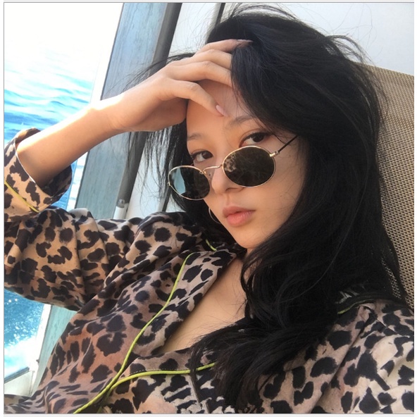 Kính Râm Thời Trang Tròn Thầy Bói Tin Hin Phong Cách Ulzzang Hàn Quốc Horizon