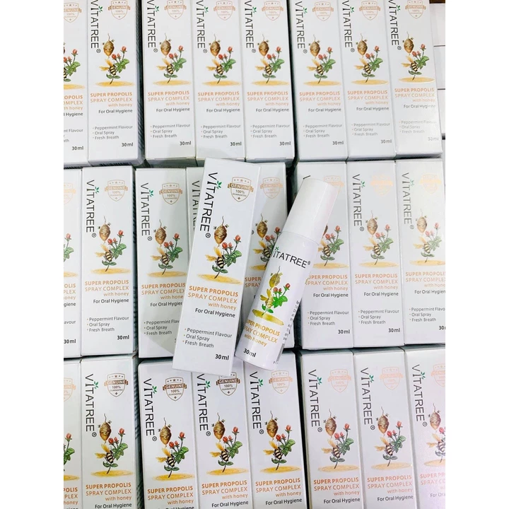 Keo ong Vitatree Super Propolis Spray Complex with Honey