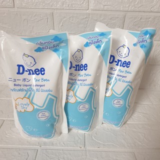Nước giặt xả Dnee organic nội địa Thái túi 1400ml, 1100ml